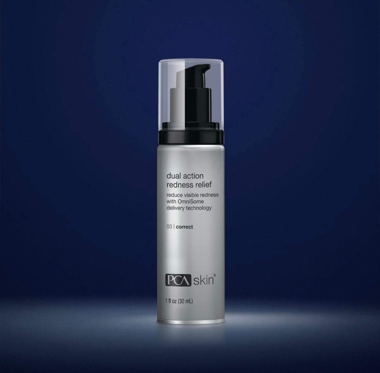 Dual action redness relief