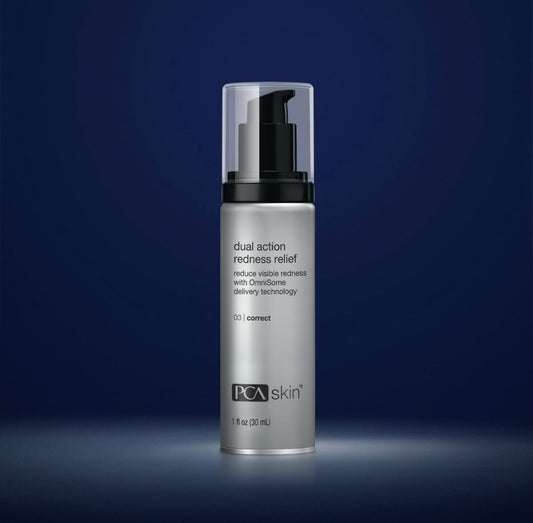 Dual action redness relief